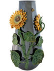 Large Pot with Sunflower, , medium