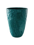 Large Vase Forest Blue, Blue, medium