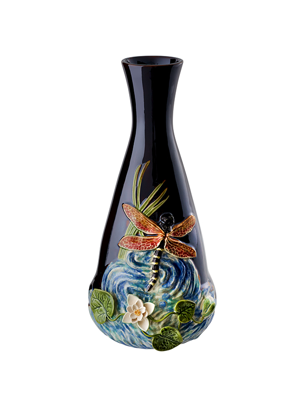 Vase Dragonfly, , large